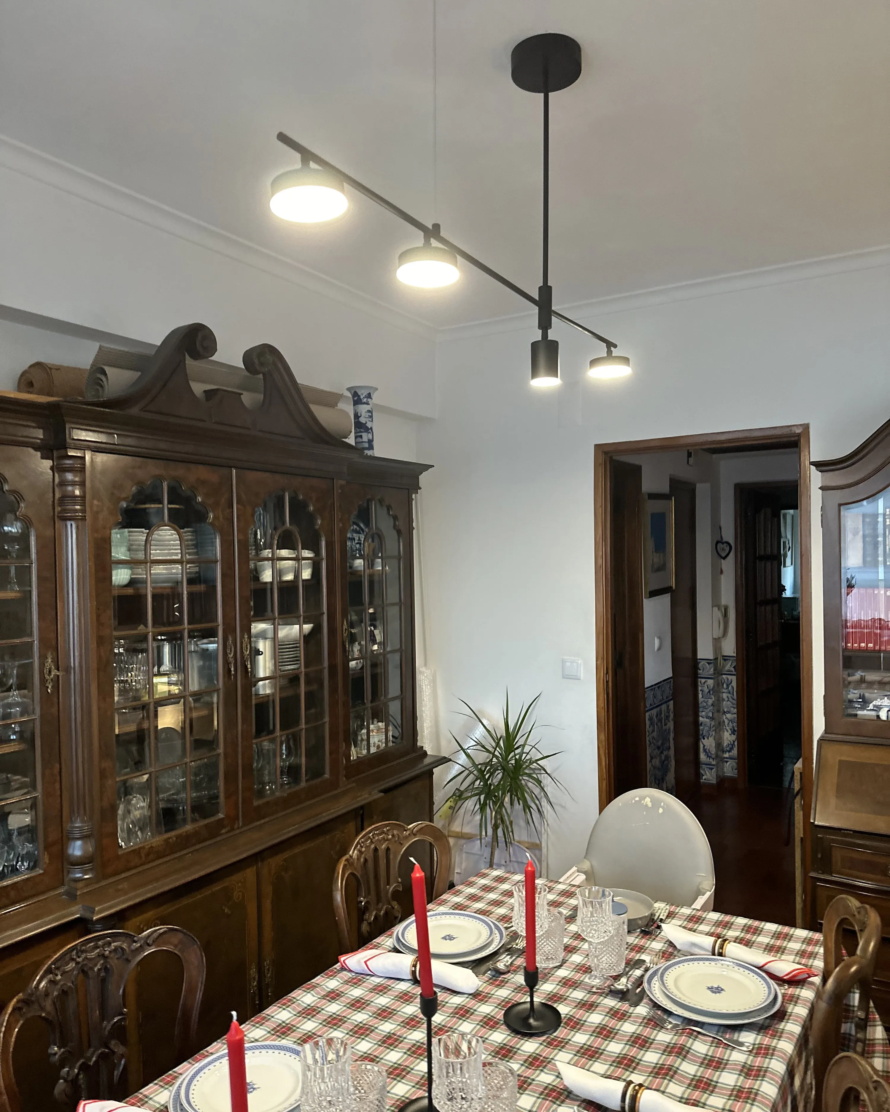 LED hanglamp FOYLE Metaal Zwart