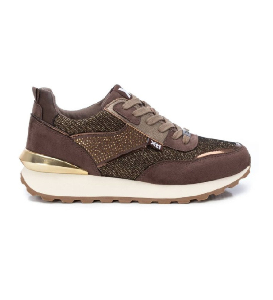 Tênis Xti 140549 taupe