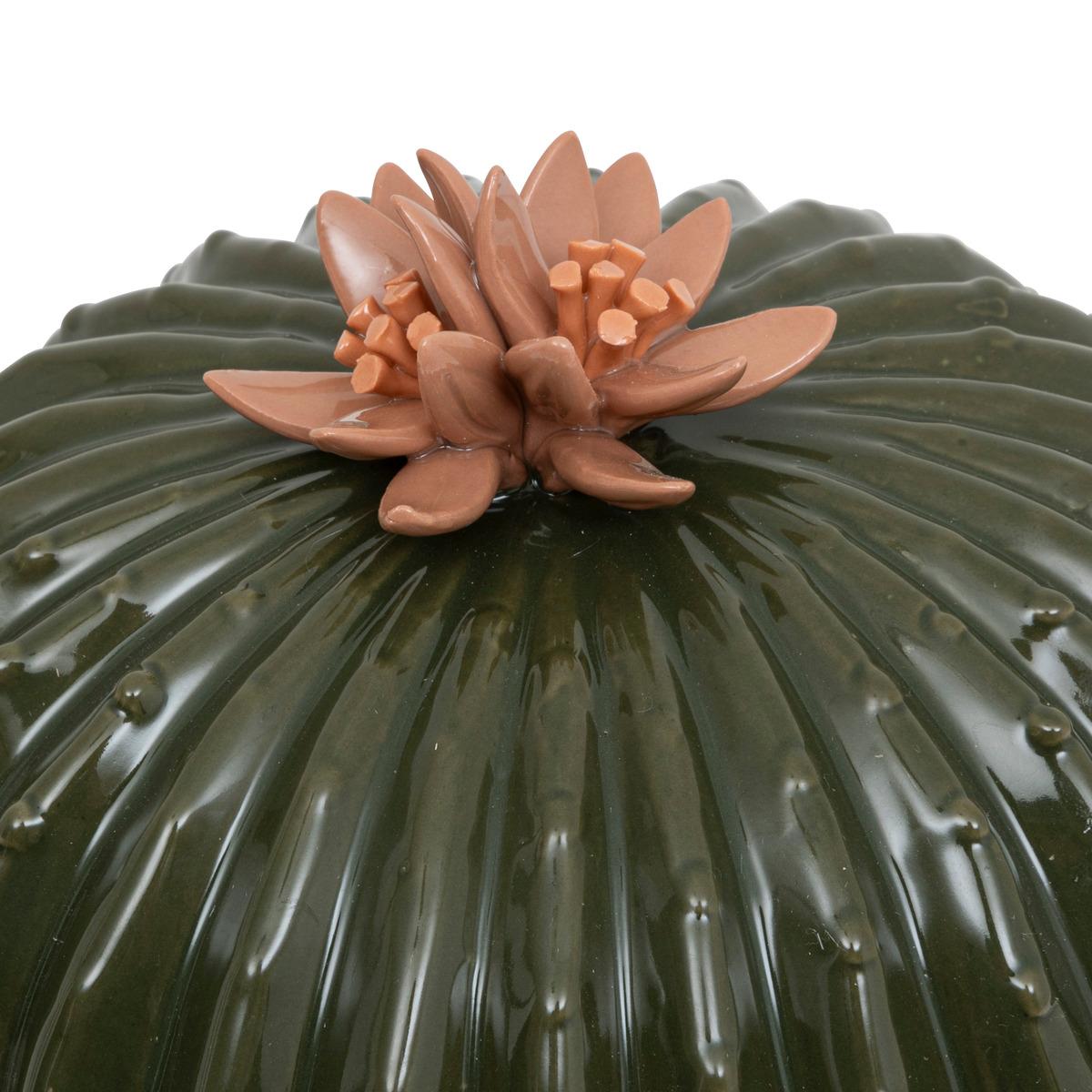 CACTUS BOULE CERAMIQUE EXOTIC PANAMA H.15CM