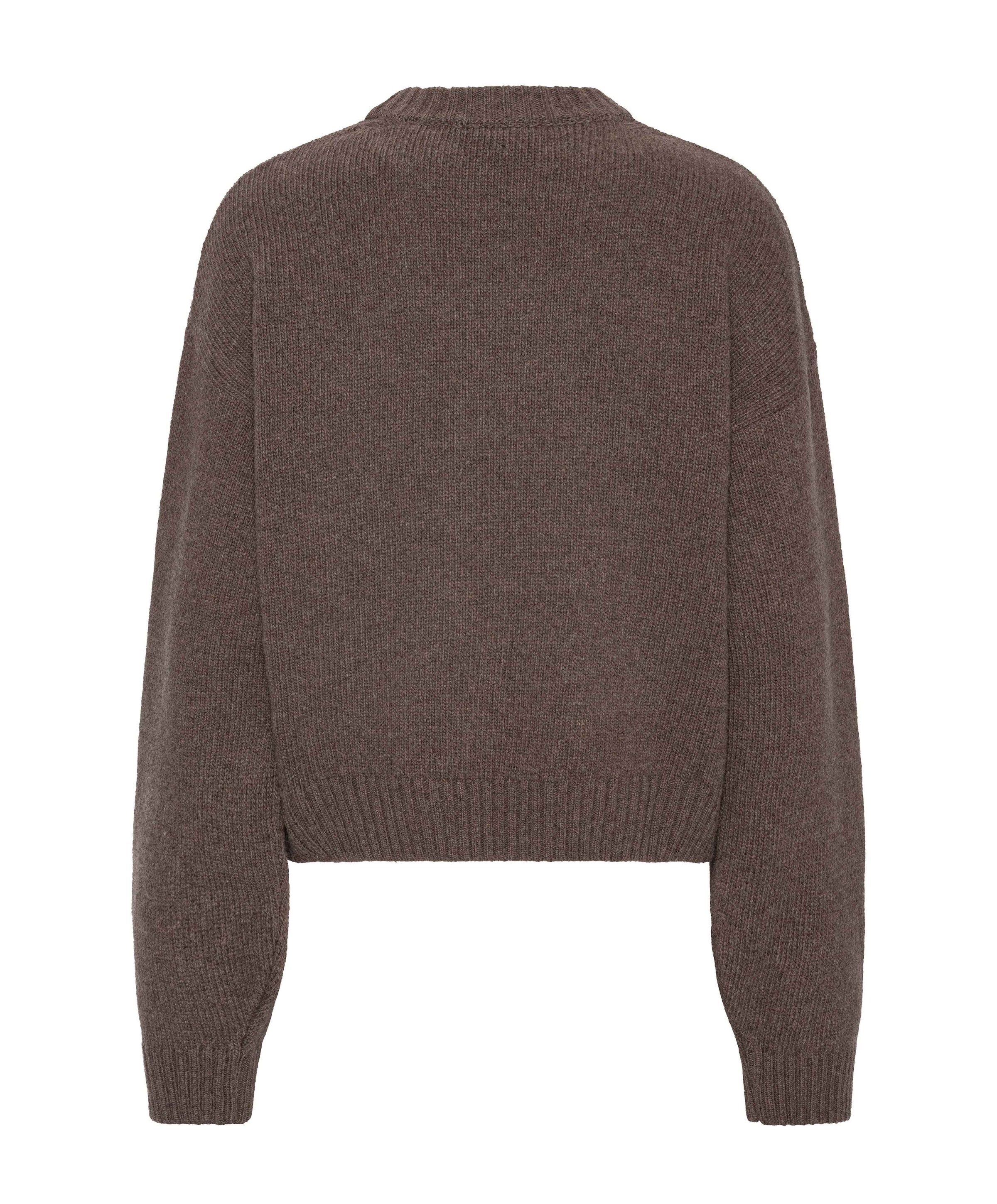 ROTATE Dames sweater bruin