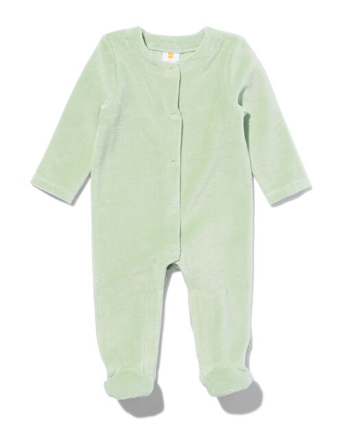 combinaison miffy en velours côtelé pour nouveau-né vert