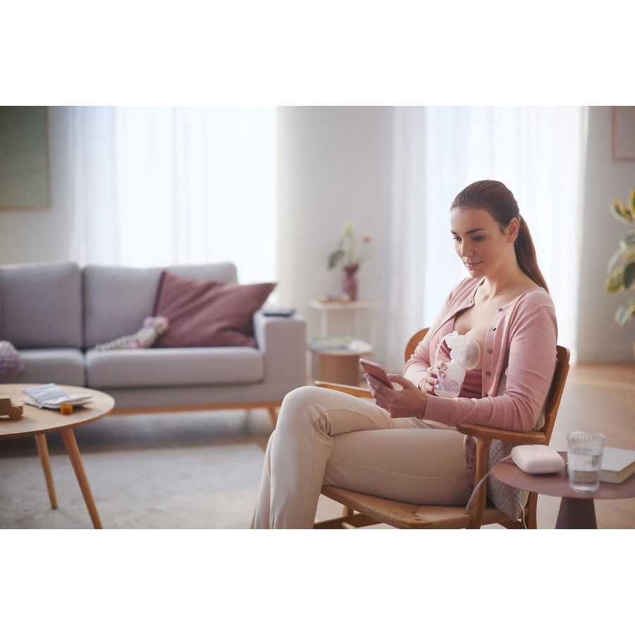 Philips Avent elektrische Doppelmilchpumpe SCF39731