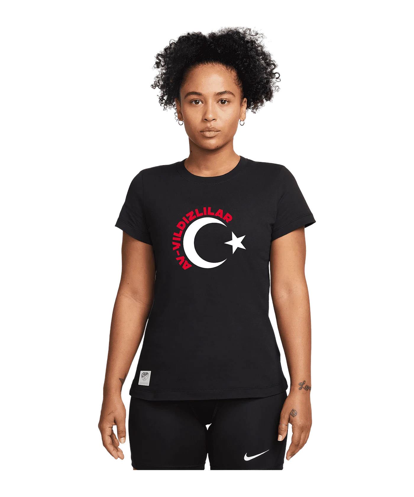 Nike TFF T-Shirt EC 2024 Damen Schwarz