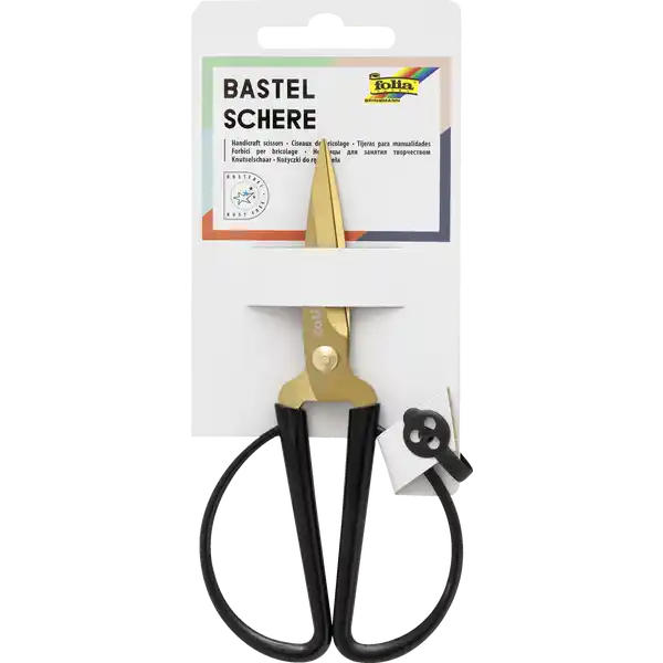 Bastelschere gold