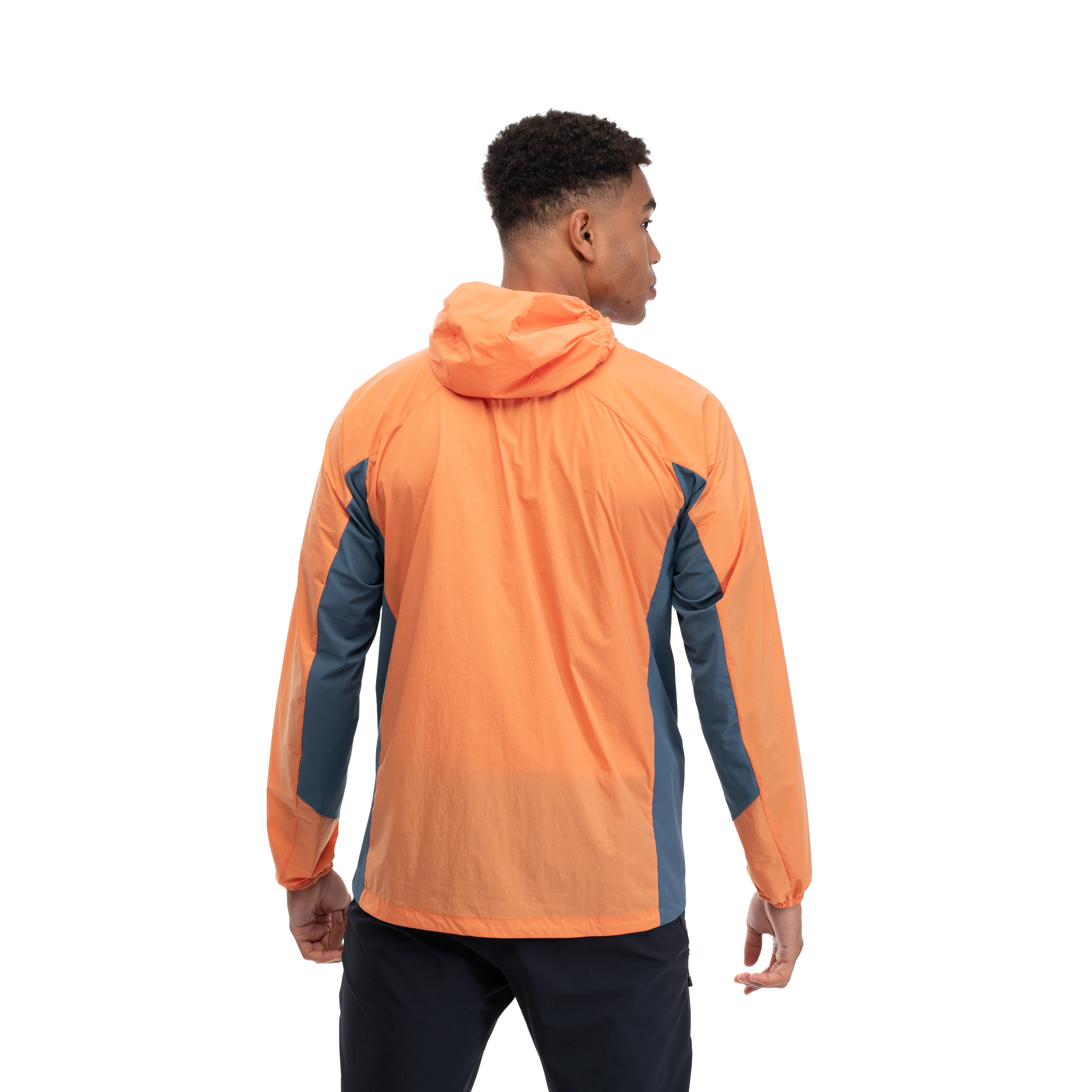 Rabot Lt Windbreaker Jacket Cloudberry Yellow / Orion Blue