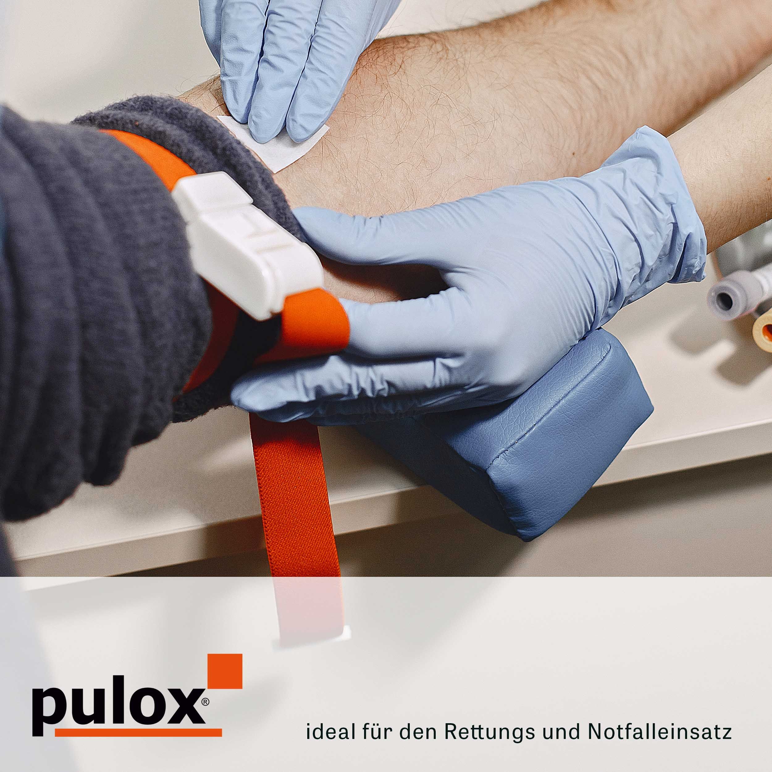 Pulox 2er-Set Venenstauer - Professioneller medizinischer Tourniquet