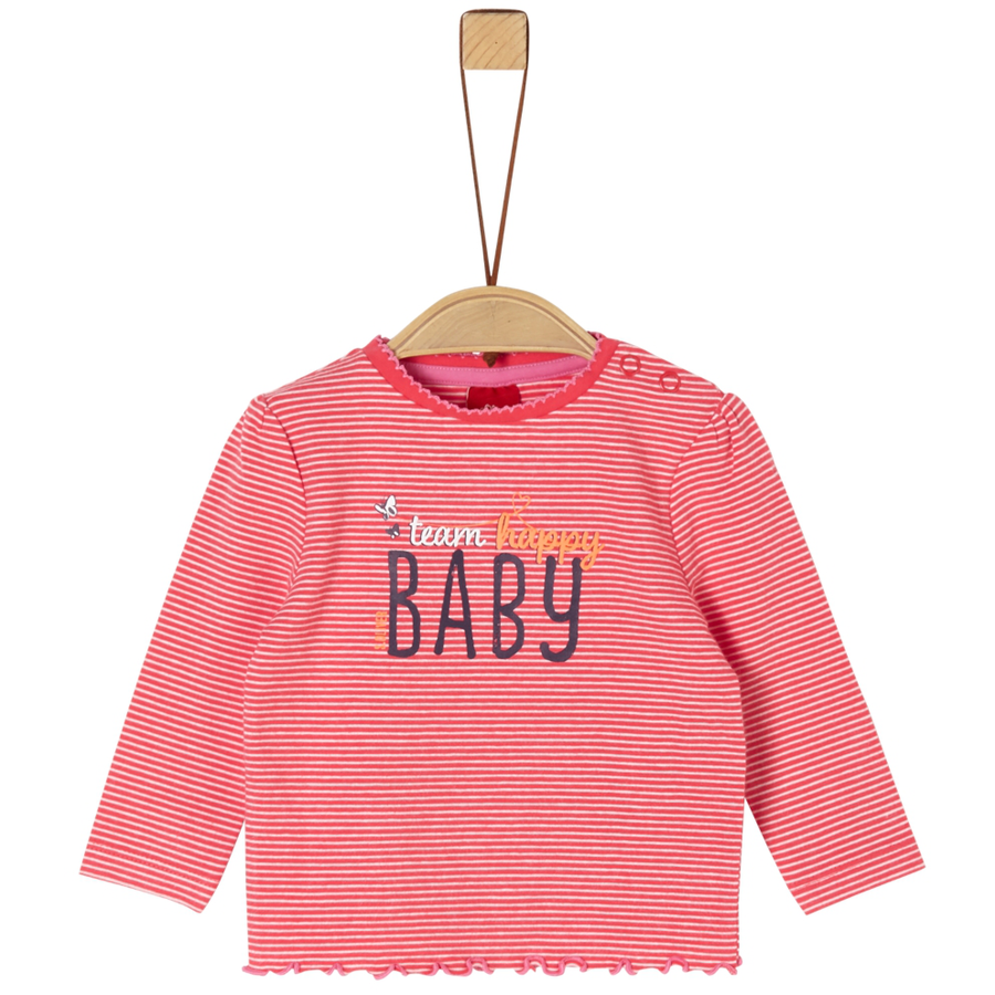 s.Oliver Langarmshirt red stripes