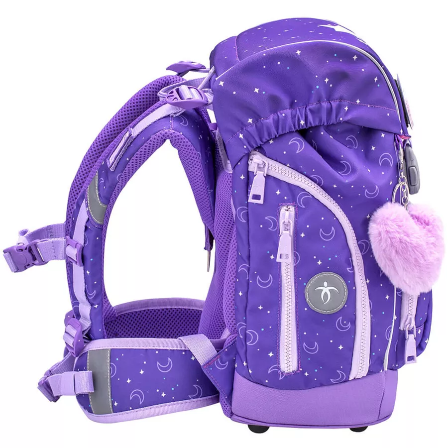Belmil Schulranzen Premium Comfy Plus Set 6-teilig Dahlia