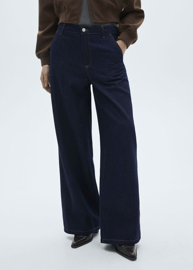 MANGO JEANS. -- LOUISE Open blue