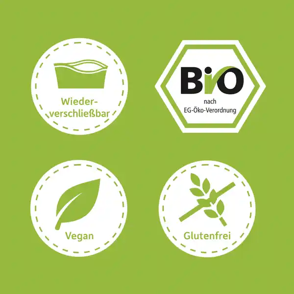 Bio Fruchtgummi Apfel-Himbeere mit Reispops