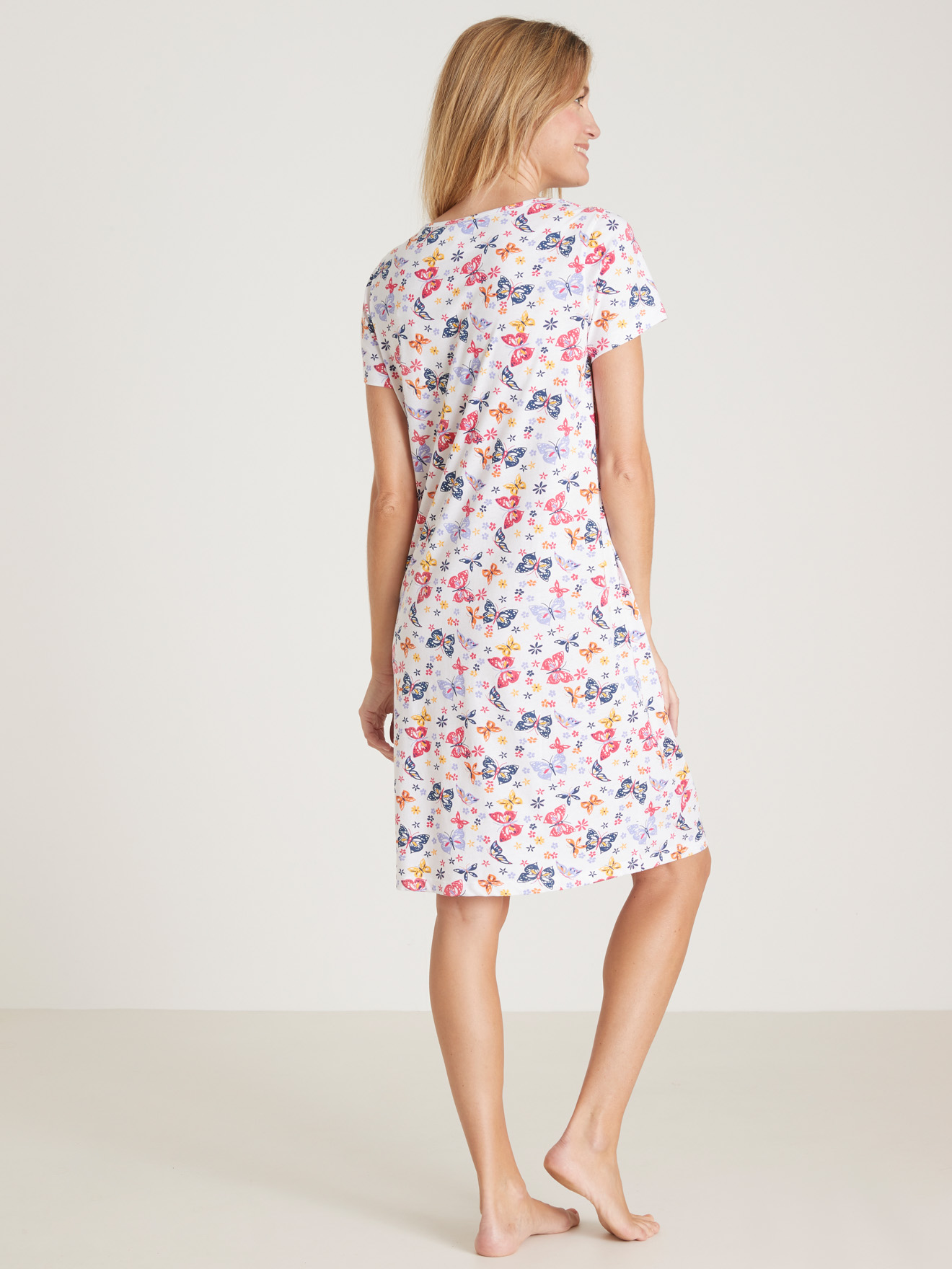 Lot de 3 chemises de nuit pur coton