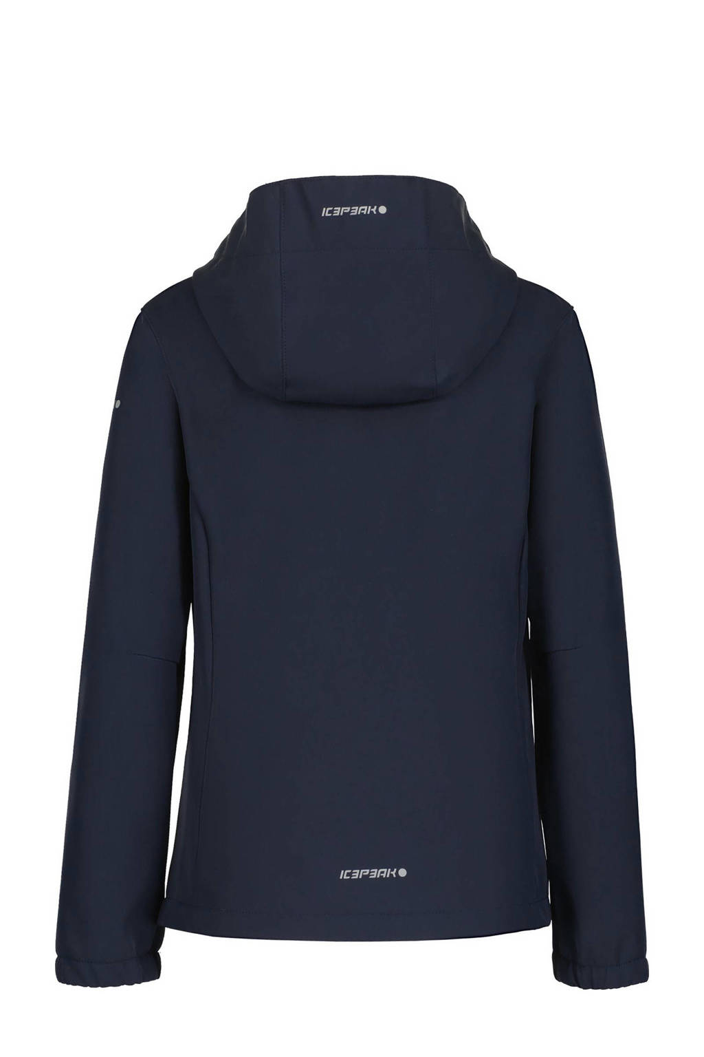 Icepeak softshell jas Kobryn jr donkerblauw
