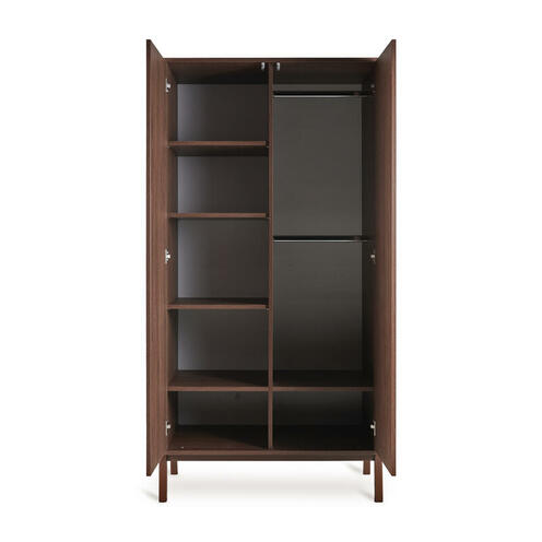 Armoire 2 portes ASHI Châtaignier - QUAX