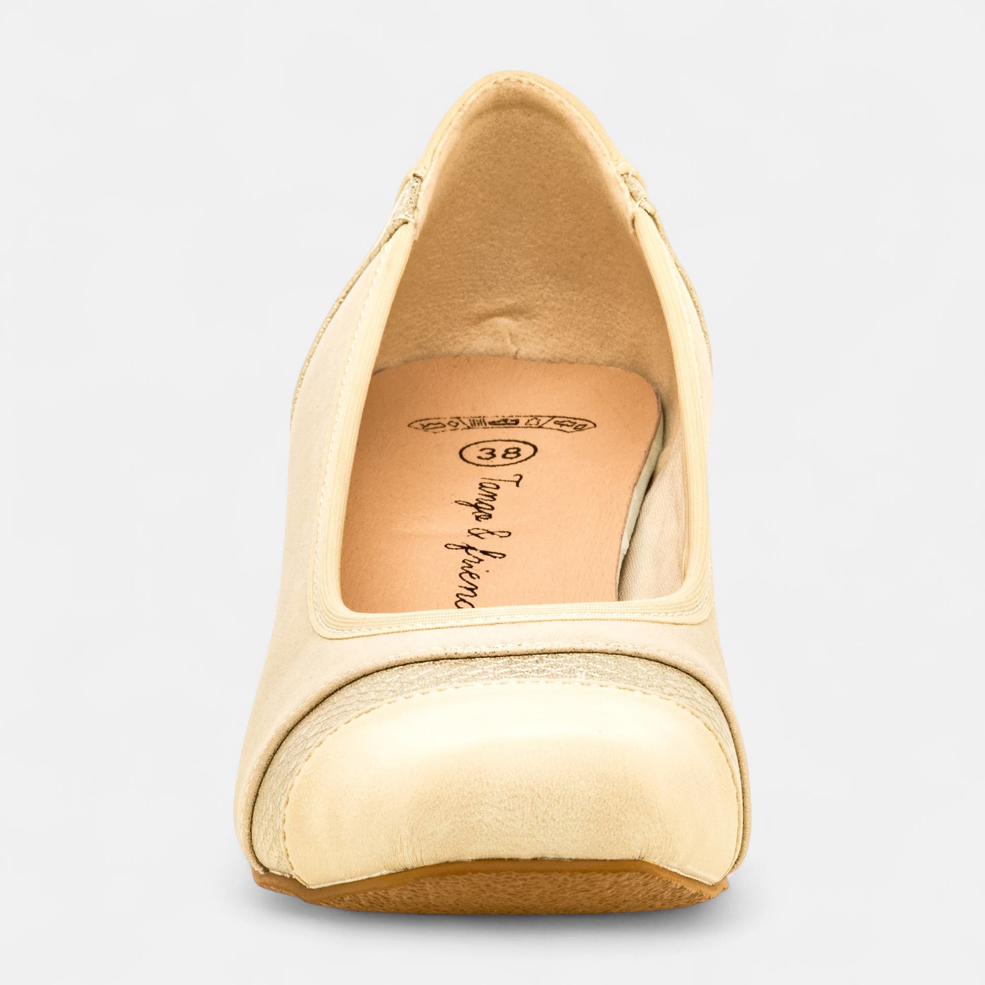 Escarpins pieds sensibles Femme beige