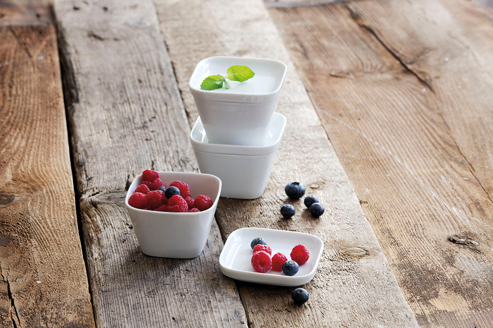 KAHLA BBQ Schälchen-Set 4tlg. weiß