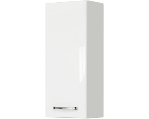 Pelipal Kumba badkamermeubelset (B x H x D 167 x 200 x 50 cm), witte glanzende fronten, 5-delige set inclusief witte mineraalstenen wastafel, halfhoge kast, onderkast en bovenkast (99.1070125093)