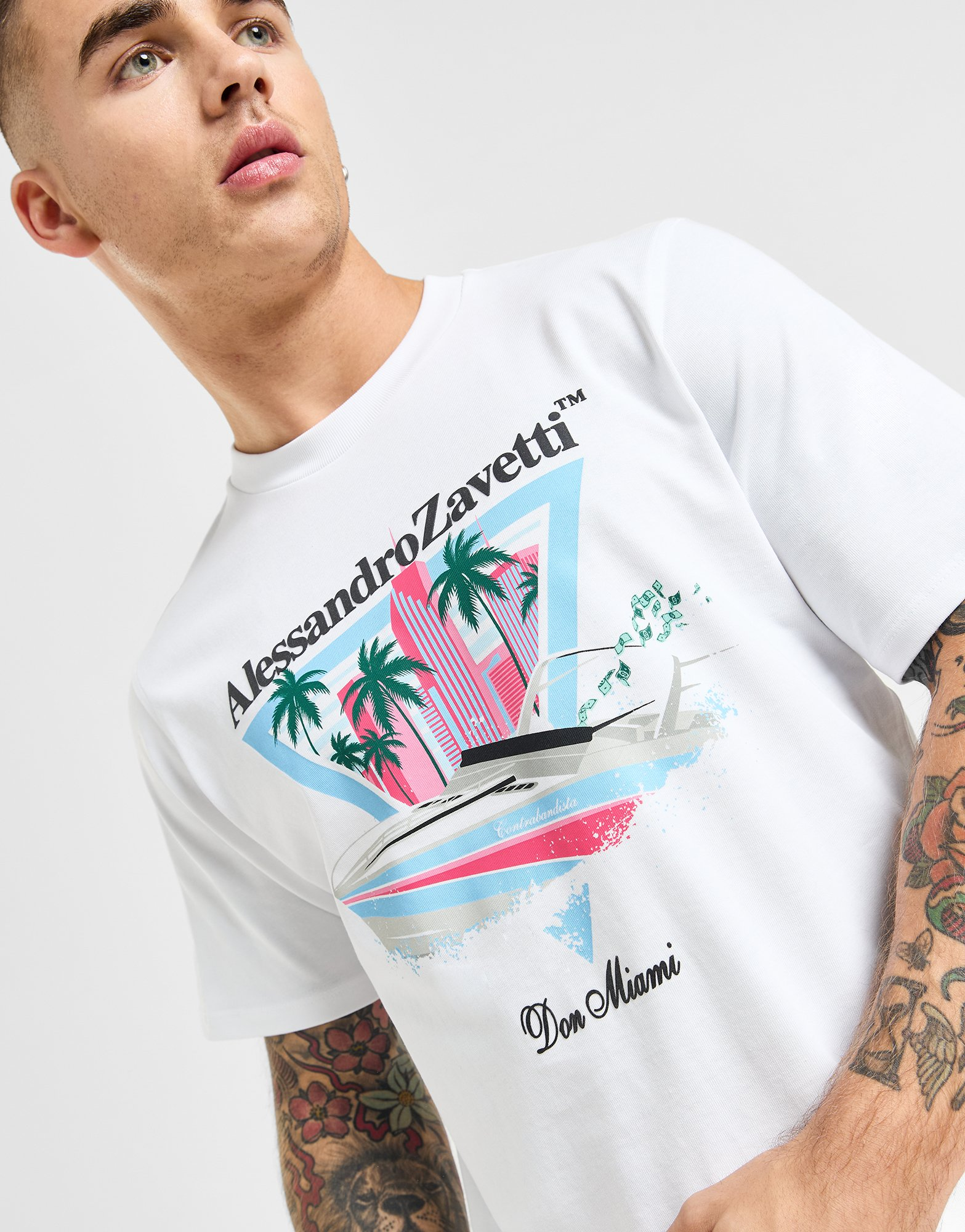 Alessandro Zavetti T-shirt Vice Homme