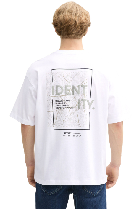 Tom Tailor witte heren t-shirt
