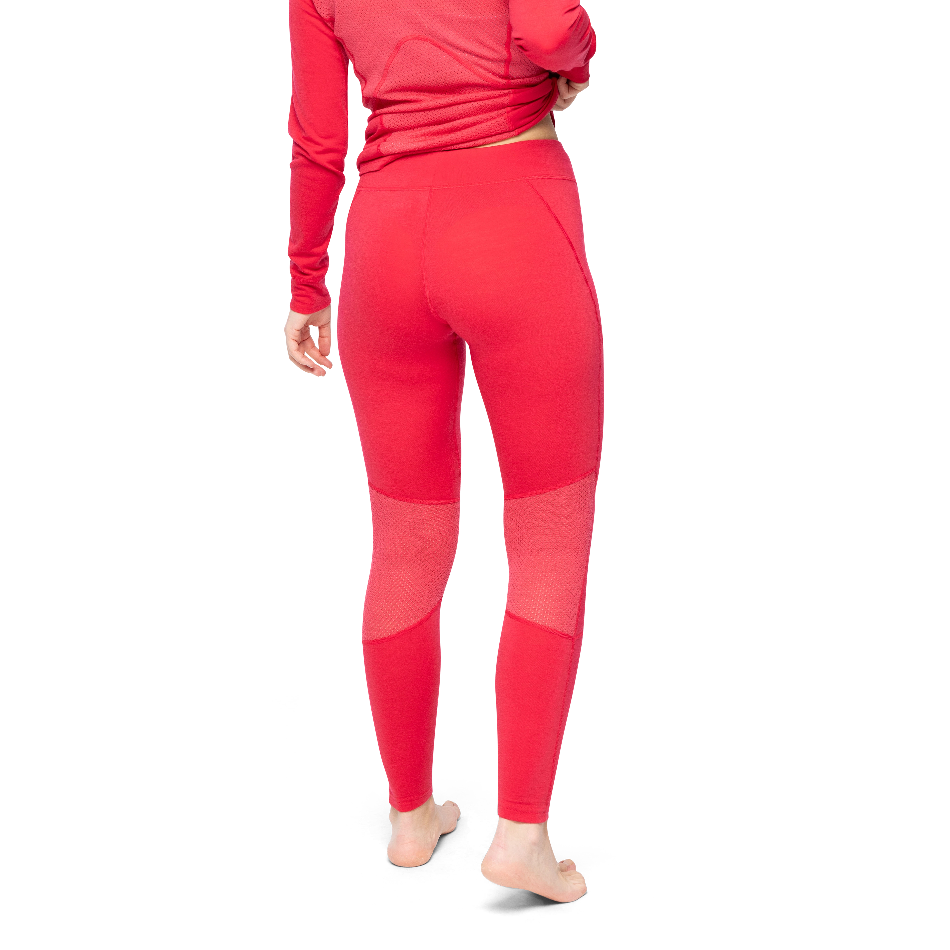 Inner:Pure Merino Tights Women Alpine Rose / Light Alpine Rose