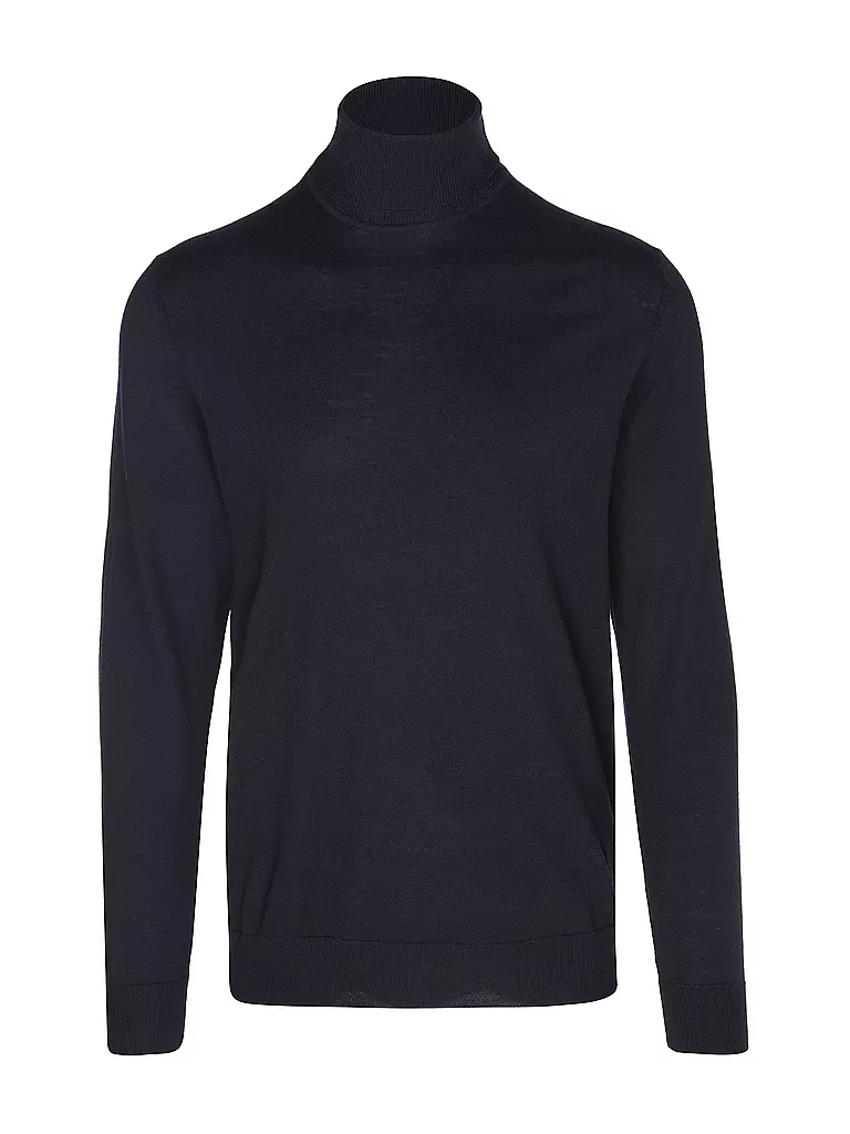PROFUOMO Rollkragenpullover  dunkelblau