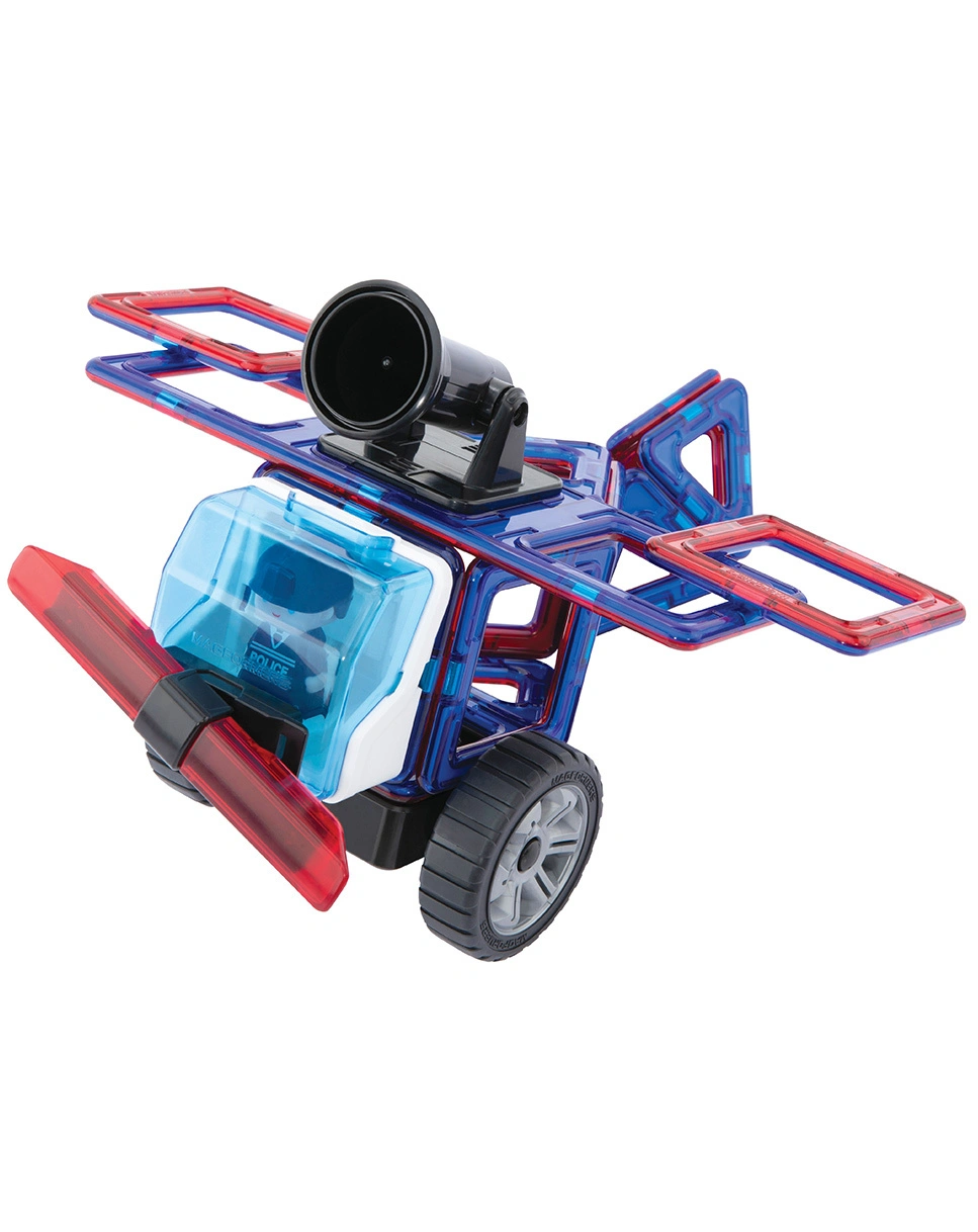 Magnet-Bausatz MAGFORMERS 278-58 AMAZING POLICE & RESCUE SET 26-teilig