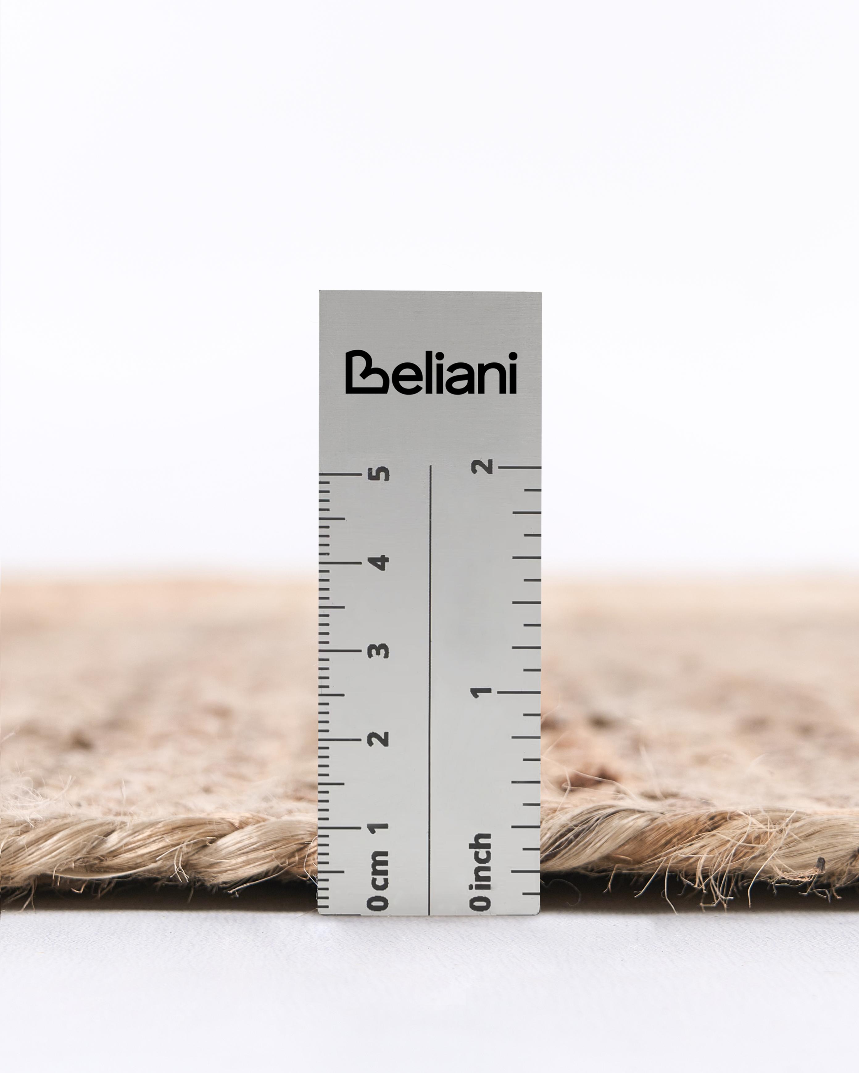 Vloerkleed SANGLI Beige 200 x 300 cm Jute