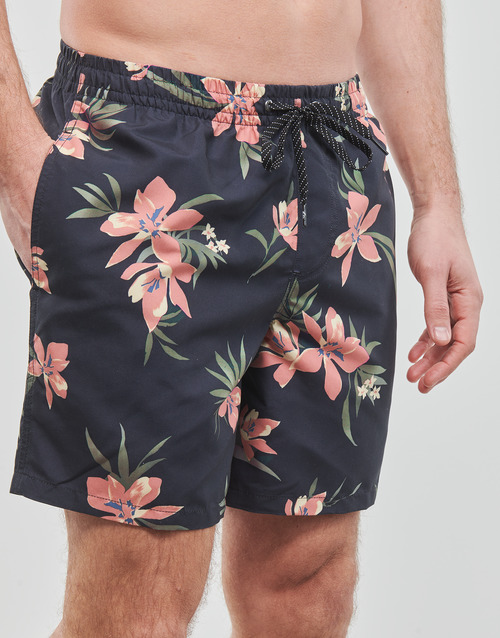 Quiksilver - EVERYDAY MIX VOLLEY 17 - Noir / Orange
