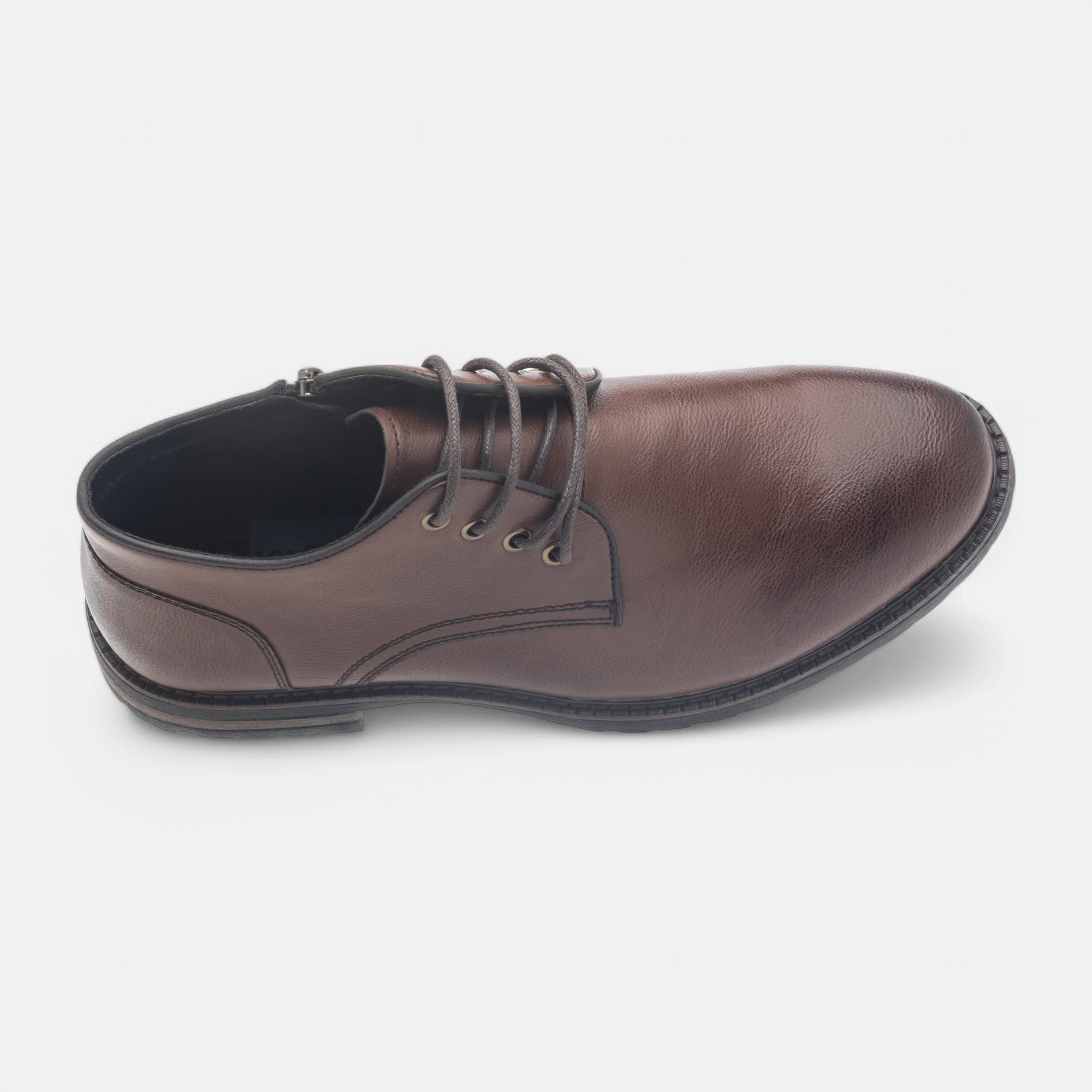 Bottines pieds sensibles Homme marron