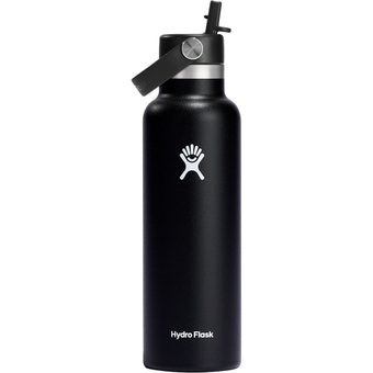 Hydro Flask 21 oz Standard Mouth Thermosflasche Black
