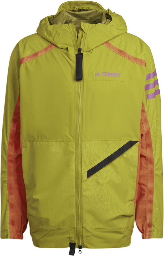 adidas Terrex Utilitas regnjakke Gul