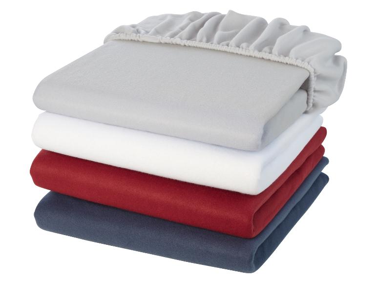 Fleece hoeslaken 90-100 x 200 cm
