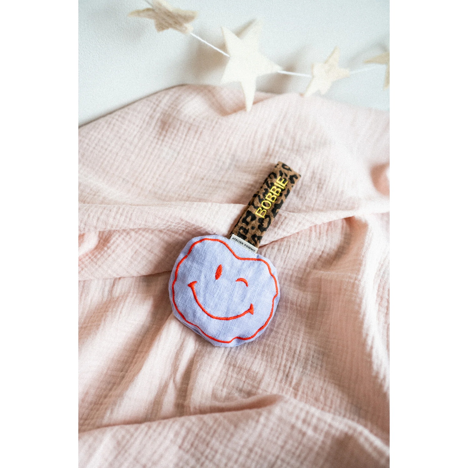 Atelier Pomme | Pacifier Cloth | Pomme | Li-La Leopard