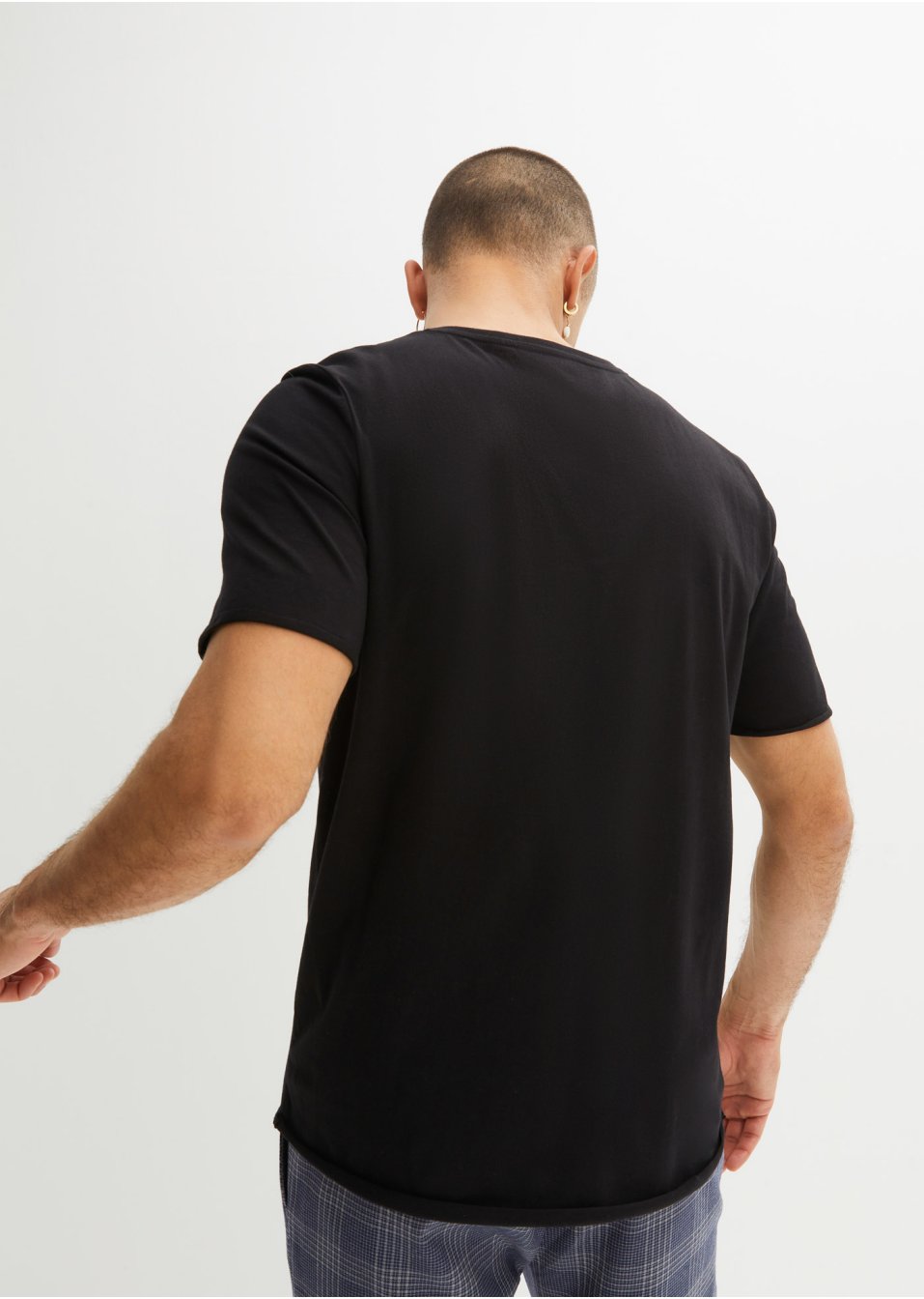 Lot de 2 T-shirts col V en coton Cradle to Cradle Certified® niveau argent