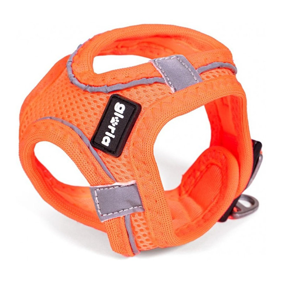 Colete/Vestido para Cães Gloria Air Mesh Trek Star Laranja
