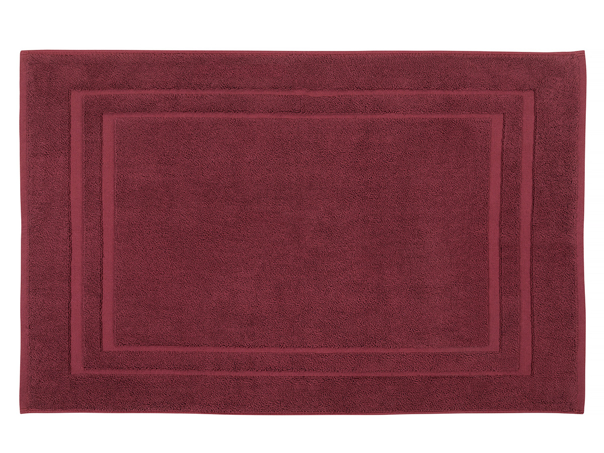 DoubleDry Hotel 50 x 80 cm badmat - bordeaux