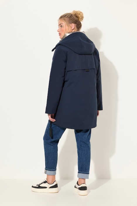 2 in 1 Softshelljacke, Kapuze, wasserabweisend, Mix & Match