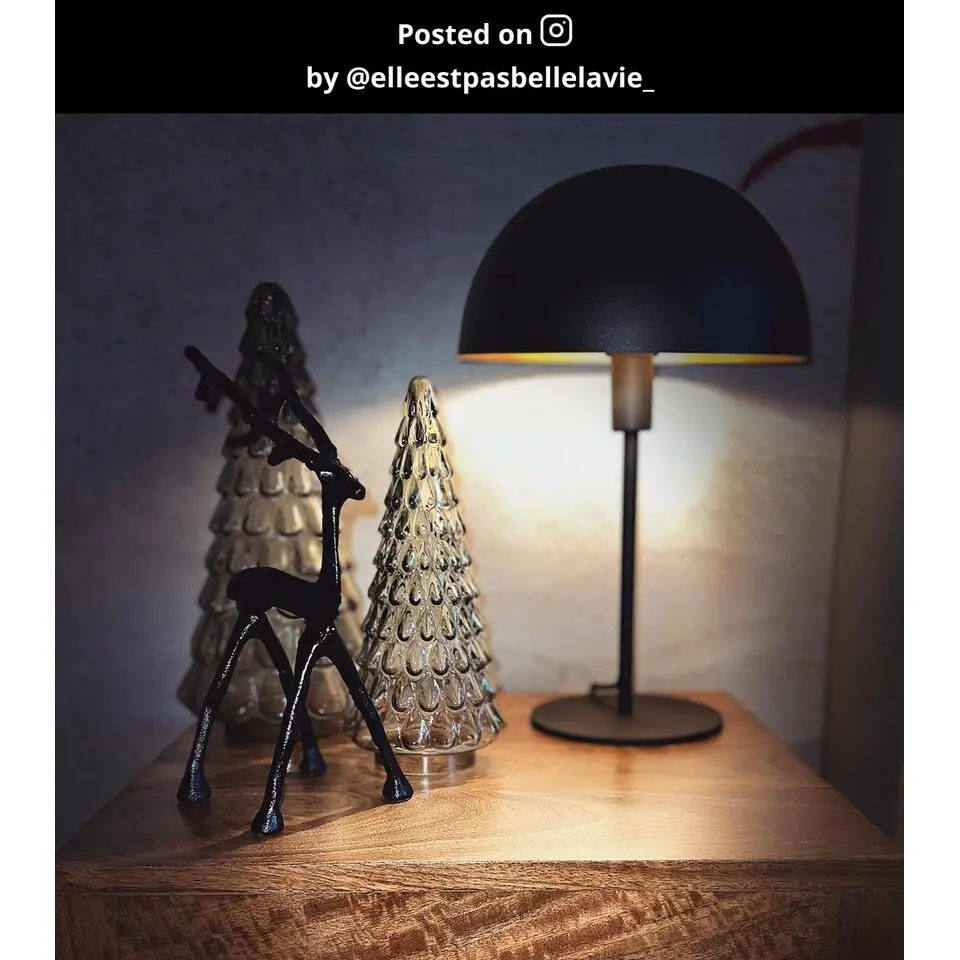 Lucide SIEMON Tafellamp - Zwart