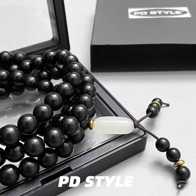 Elnge - Armband met imitatie edelsteenkralen