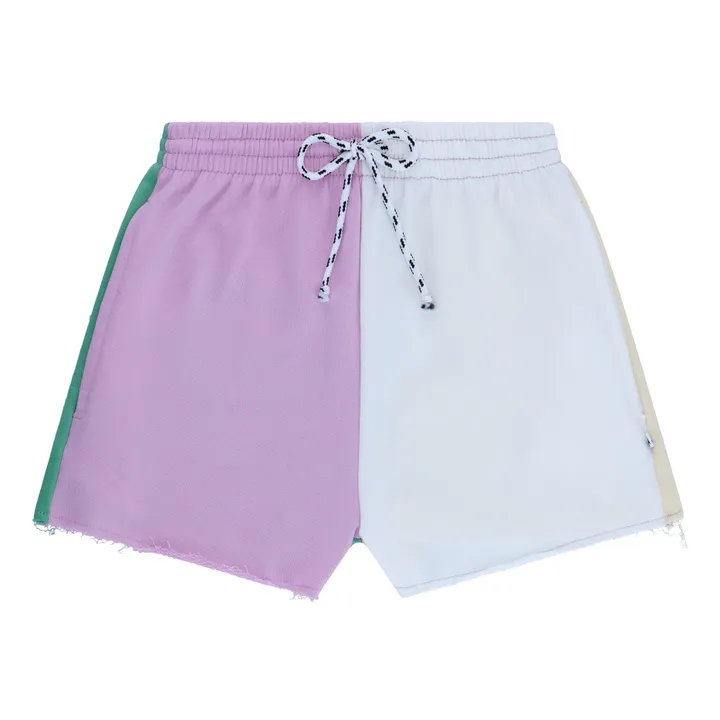 Cos I Said So Short Jogger Cut Off Colorblock | Rose