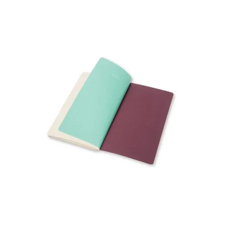 Moleskine Chapter-Notizheft pflaume, Punktraster, Slim Medium