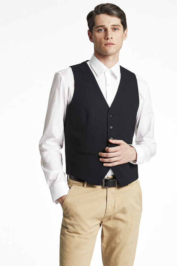 Lindbergh Mens waistcoat for suit Blå