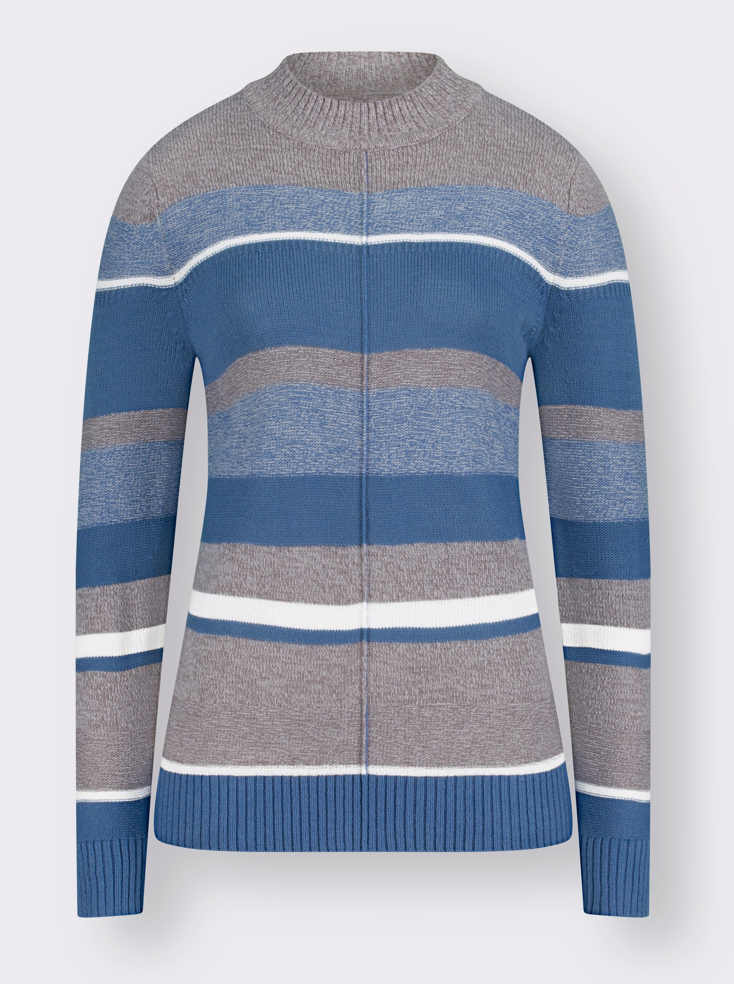 Stehkragenpullover