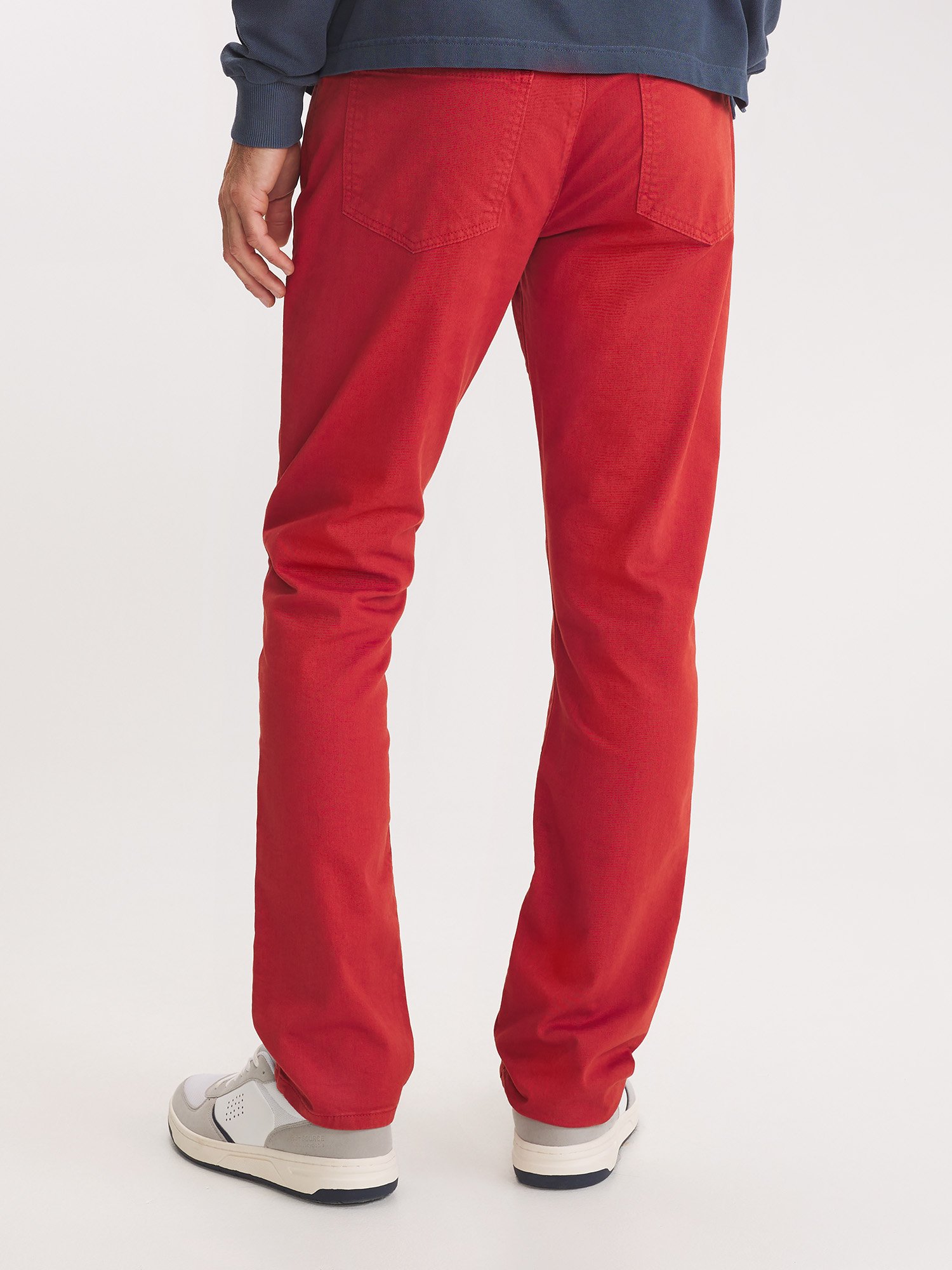 Pantalon Homme Coton Rouge