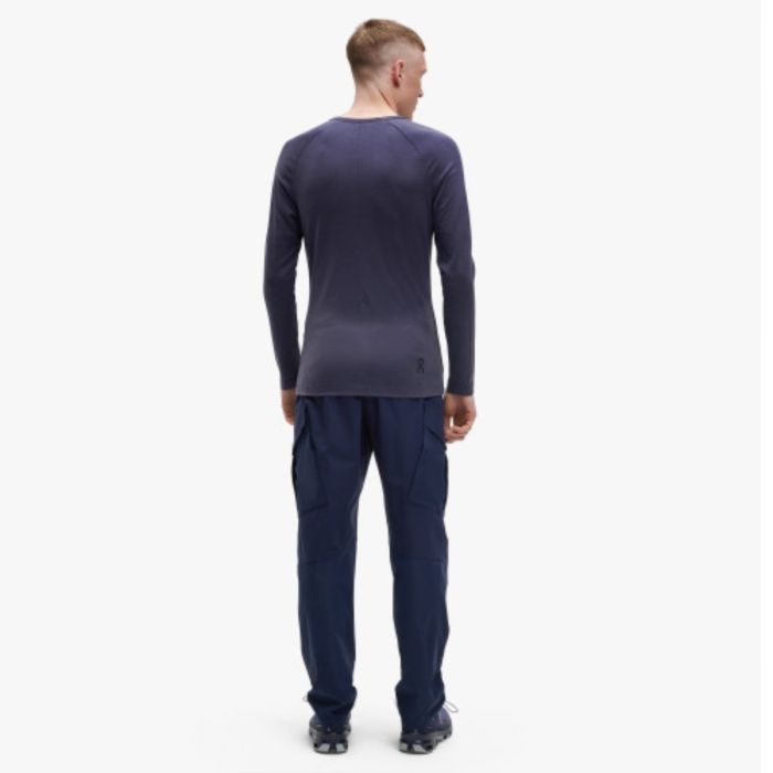 On Herre Mellemlag On Men's Merino Long-T Lilla