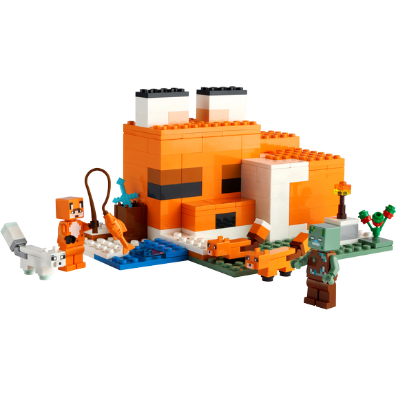 Le refuge Renard LEGO Minecraft 21178