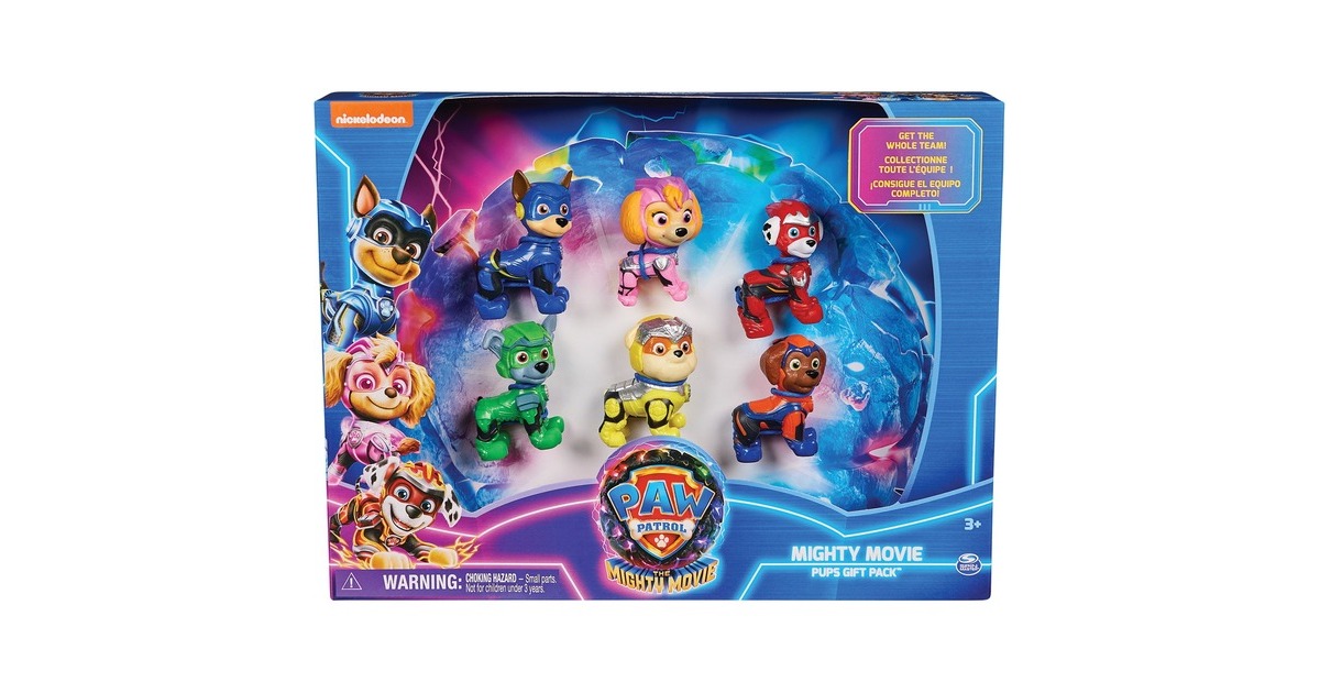 Spin MasterPAW Patrol: The Mighty Movie, Figure Gift Pack Speelfiguur