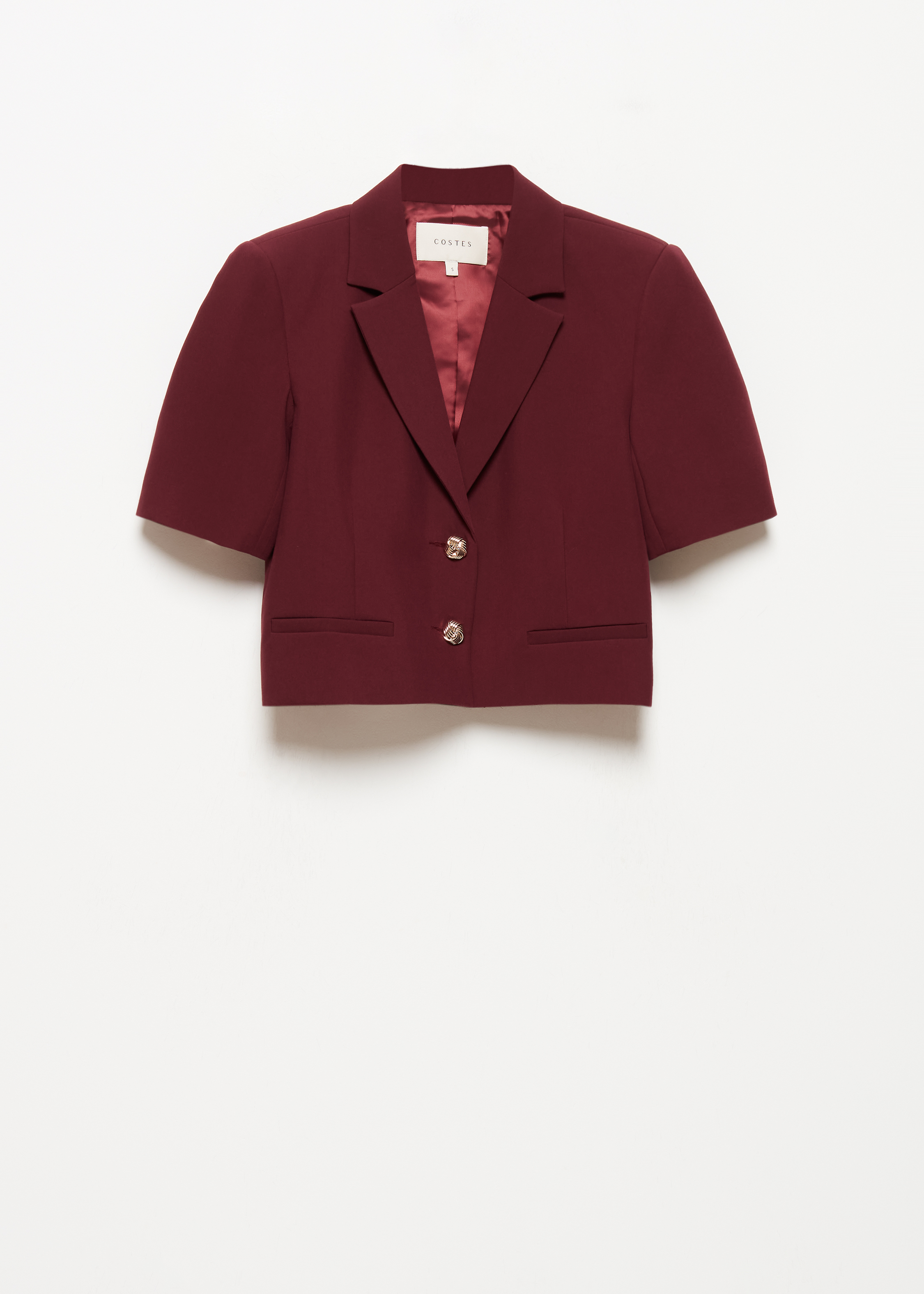 Blazer met korte mouwen
