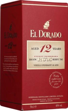 EL DORADO 12 YEARS 70CL