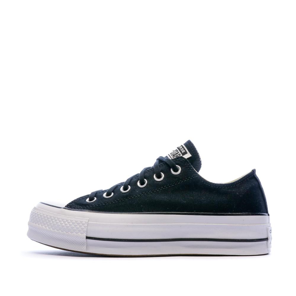 Converse Baskets Plateforme Noires Femme Converse Ox