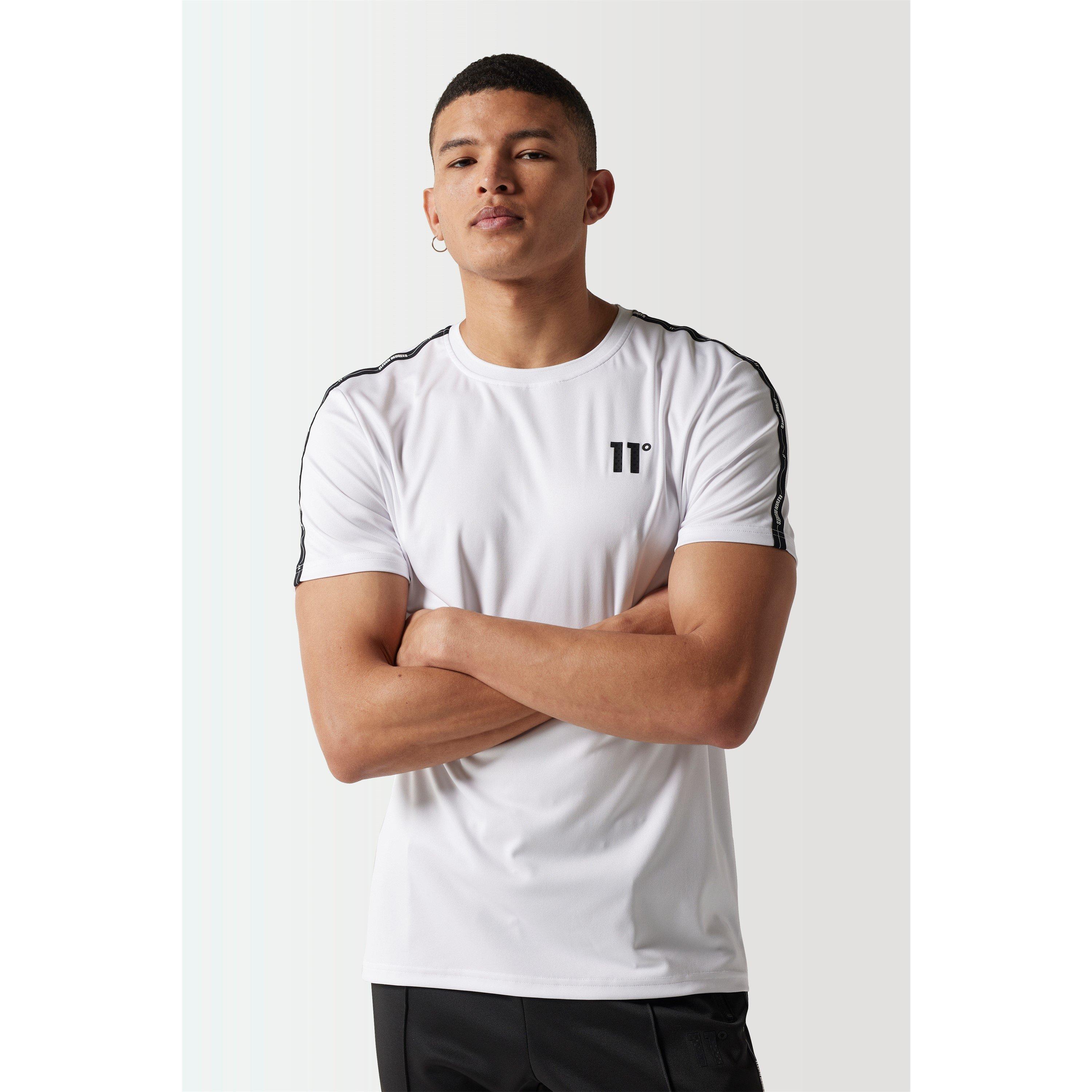 11 Degrees 11D Microtape T Shirt White